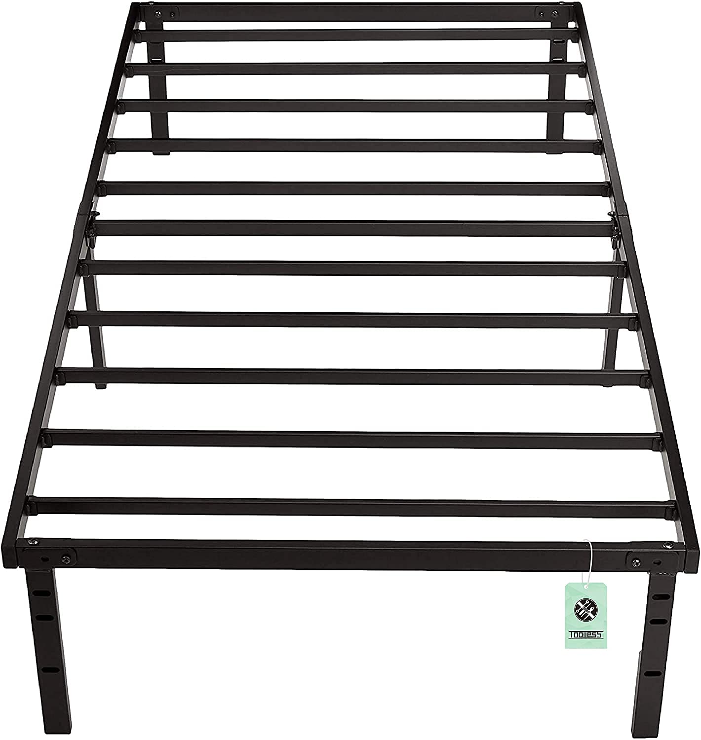 Amazon Basics mattress non slip tape close up ensuring secure mattress position