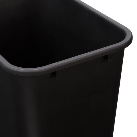 Amazon Basics dual-pack 10-gallon trash bins for bulk use.