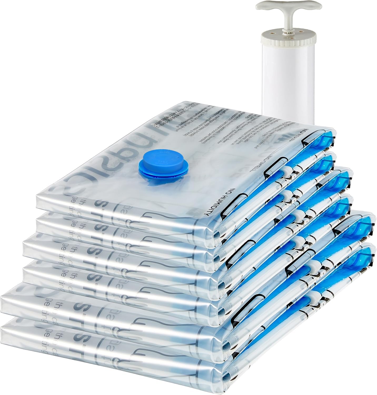 Amazon Basics vacuum bags jumbo 40x30 ideal for under-bed storage
