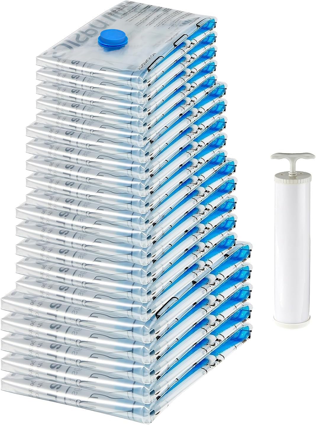 Amazon Basics vacuum bags jumbo 40x30 for space-saving travel storage