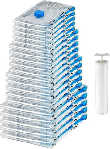 Amazon Basics vacuum bags jumbo 40x30 for space-saving travel storage