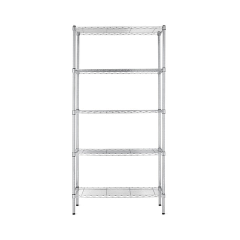 Amazon Basics chrome finish resists corrosion and cleans easily