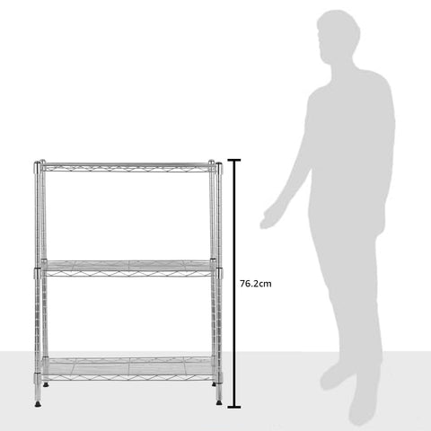 Amazon Basics dimensions help plan space for compact storage in small areas.