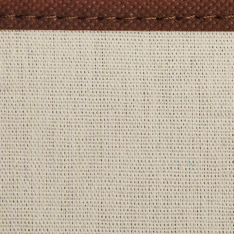 Amazon Basics laundry basket beige brown, easy to pull from closet or shelf