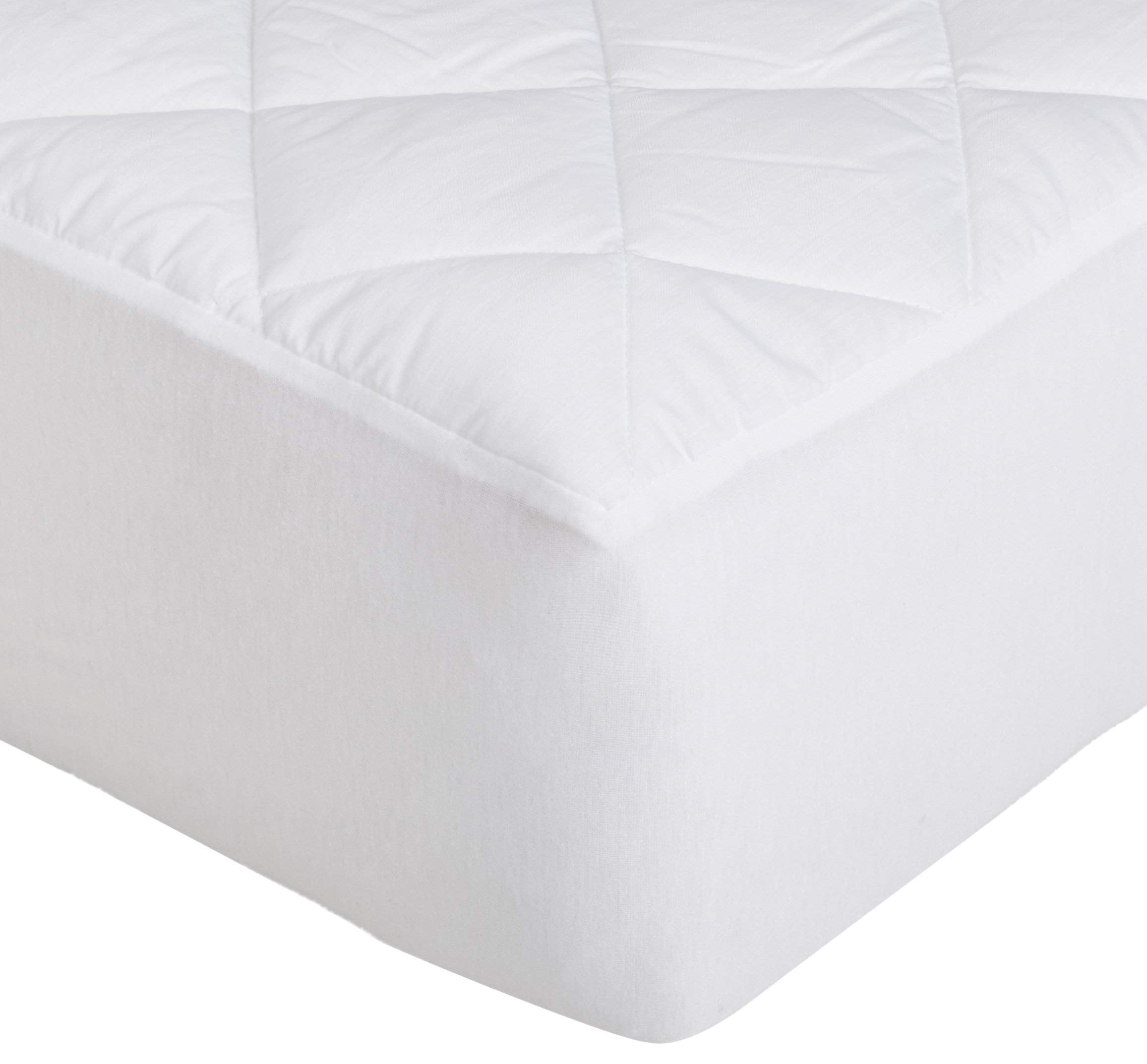 Amazon Basics machine washable topper for easy care