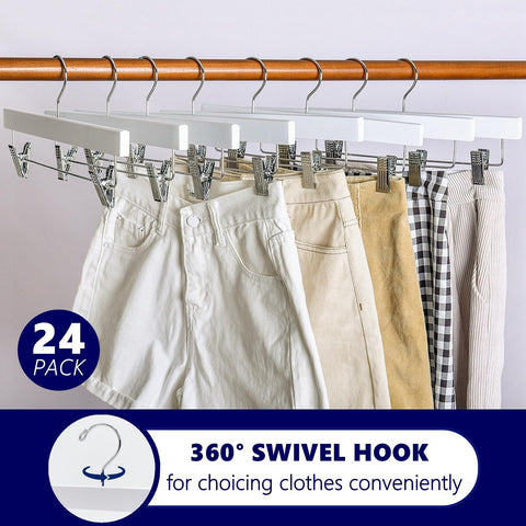 Amber Home space-saving design helps maximize closet capacity and neatness.