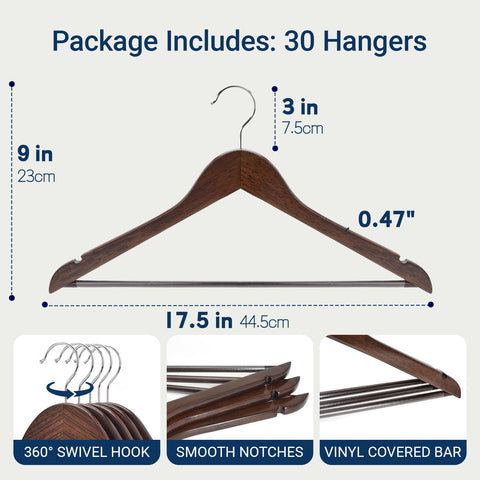 Amber Home anti-rust 360-degree hook secures garments