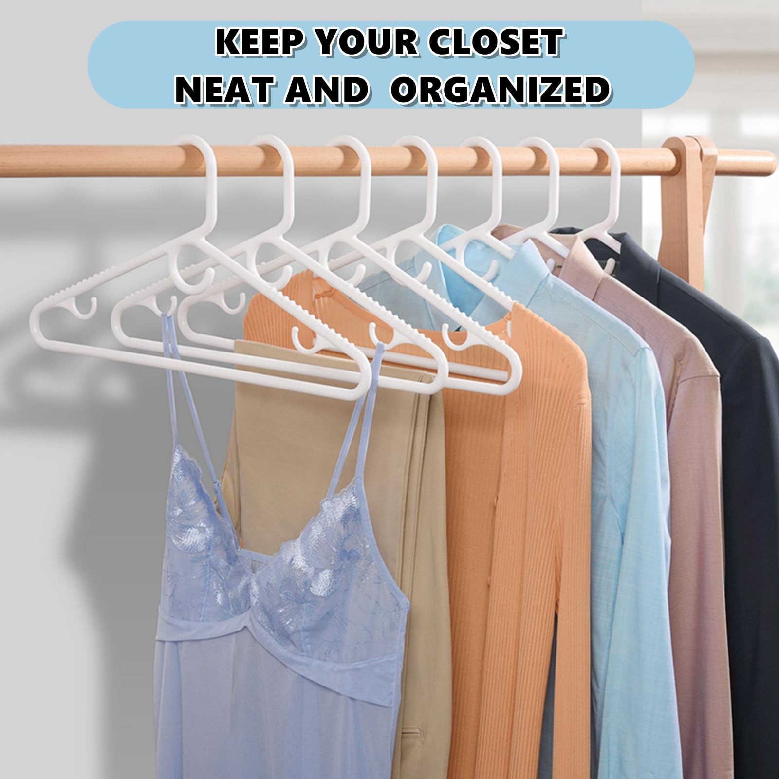 Amber Home 36-pack for bulk closet refresh and lasting value.