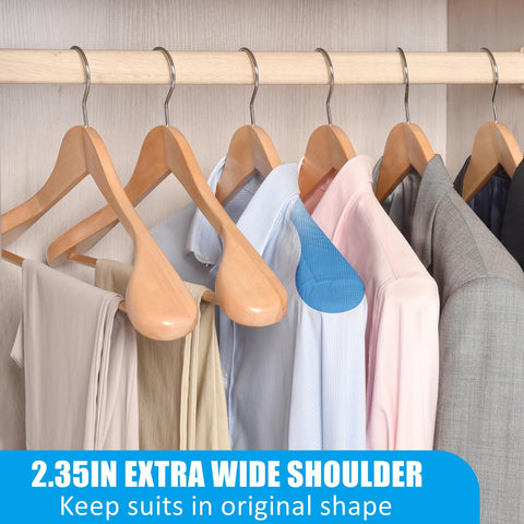 Amber Home screw-reinforced pants bar provides sturdy support for heavier items