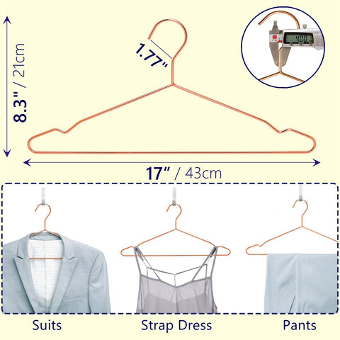 Shoulder groove design visible on Amber Home hanger for secure garments.