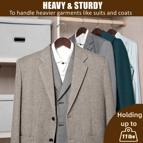 Amber Home solid lotus wood construction adds warmth and durability to your closet.