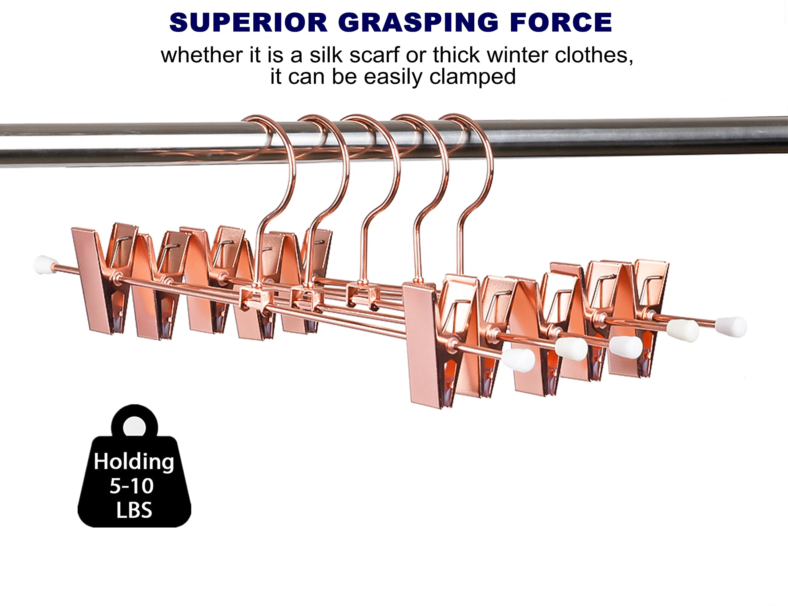 Amber Home swivel hook design enables flexible hanging options.