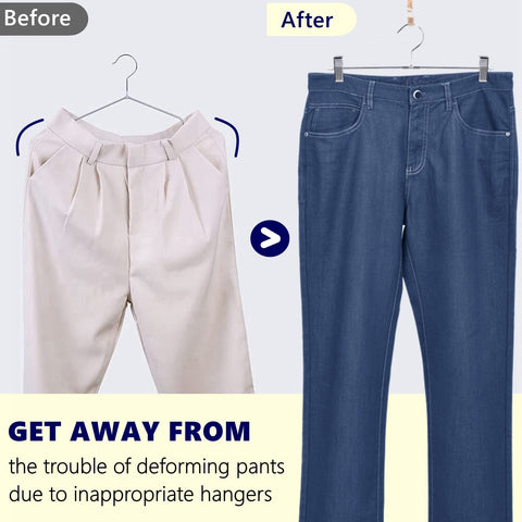 Amber Home 50-pack provides organized, tidy wardrobe storage.