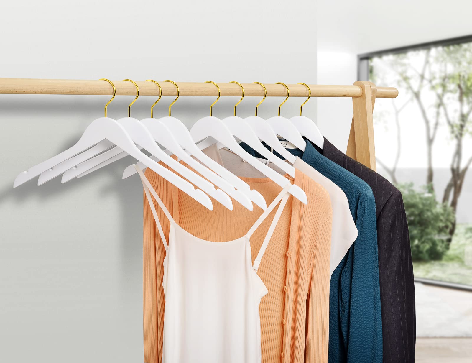 Amber Home wedding hangers ideal for bridal outfits and special occasions