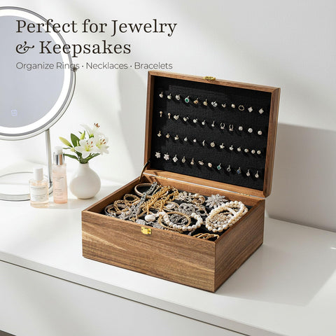 AMBER IMPRINT gift-ready keepsake box ideal for weddings and anniversaries.