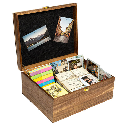 AMBER IMPRINT keepsake box with Tree of Life engraving highlighting elegant design.