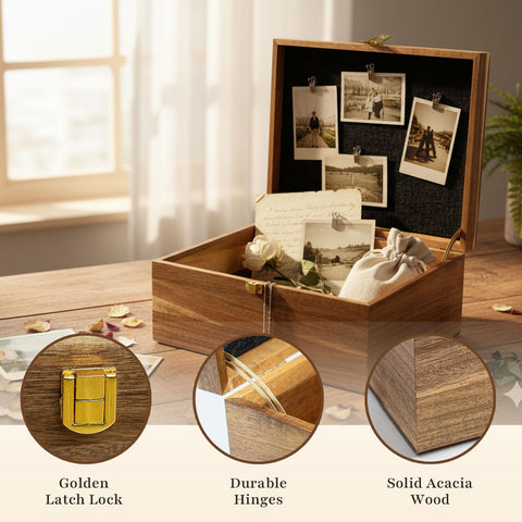 AMBER IMPRINT large interior preview suitable for photos, letters, and keepsakes.