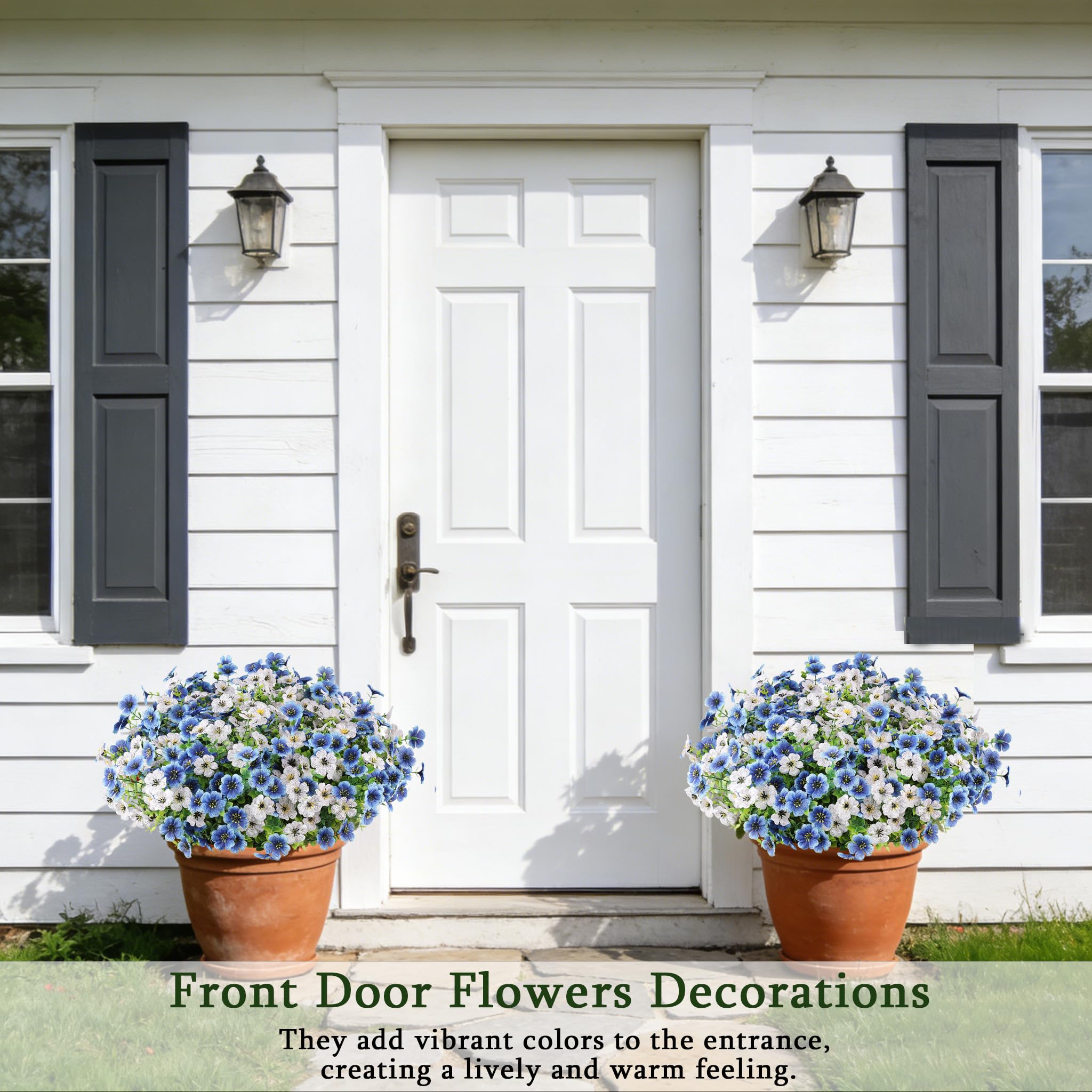 AmberFun adjustable stems help fit planters, vases, or baskets.