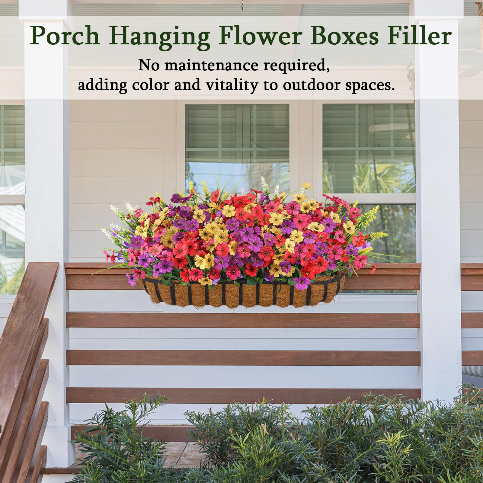 AmberFun all-weather durability for porch and garden displays