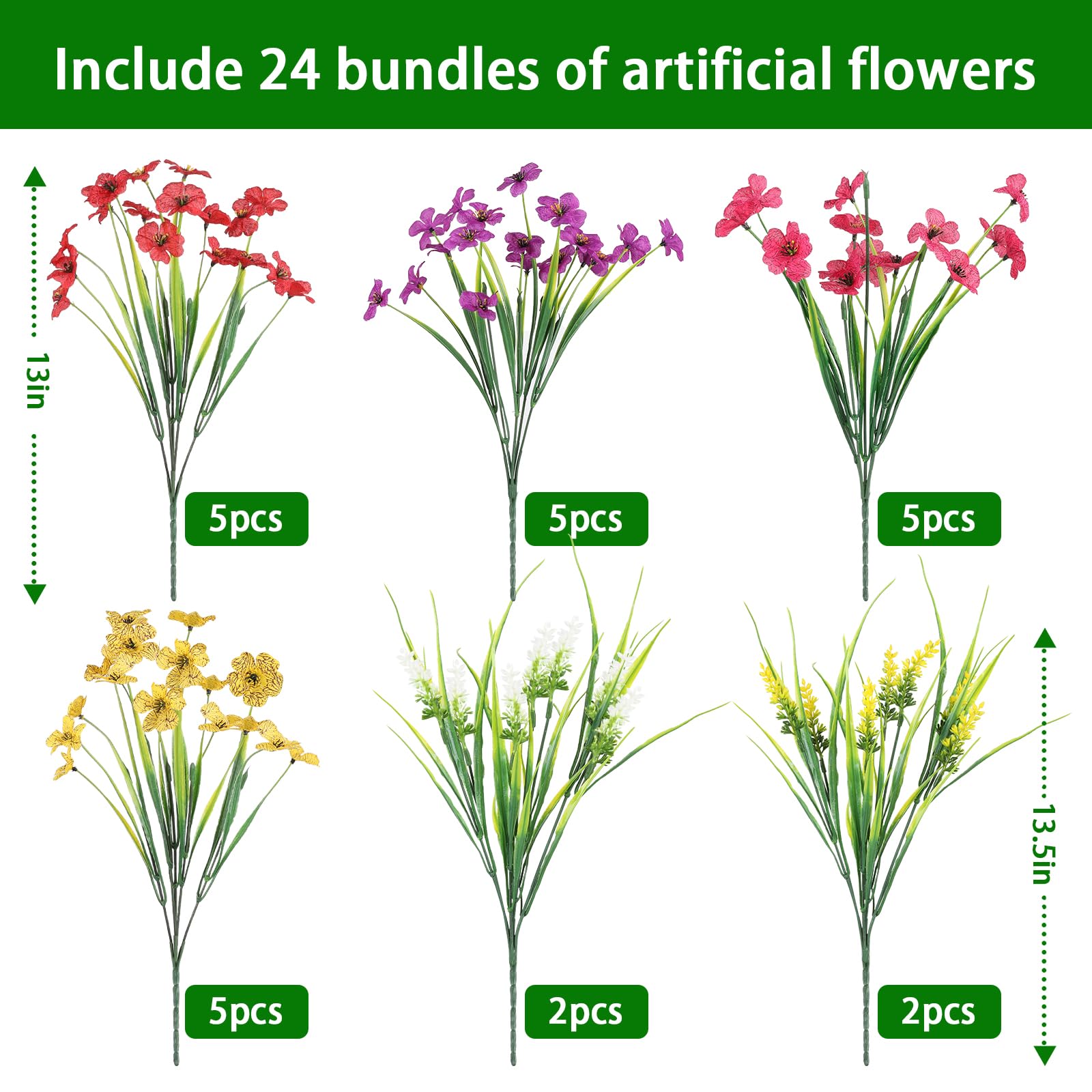 AmberFun lavender bundles adding year-round color to window boxes and patio