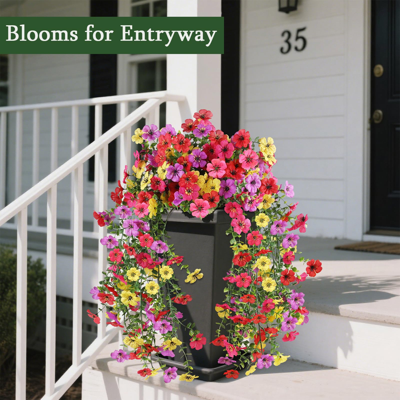 AmberFun UV-resistant outdoor display stays bright under sun.