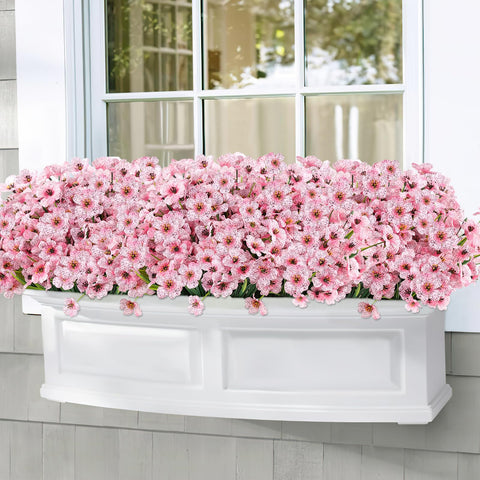 AmberFun porch and walkway decor idea for year-round color.