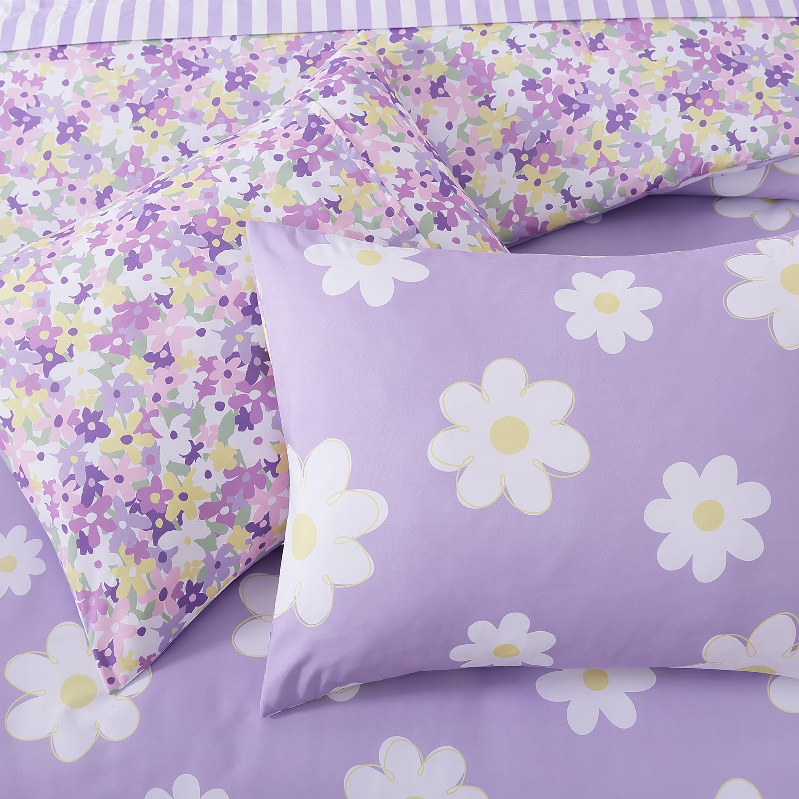 AMBERSPACE fitted sheet 54x75 with 14-inch pocket secure fit
