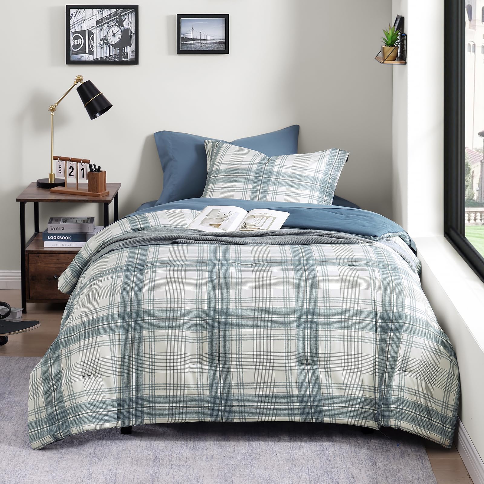 AMBERSPACE pillowcase 20x30 included with soft sleeping styling