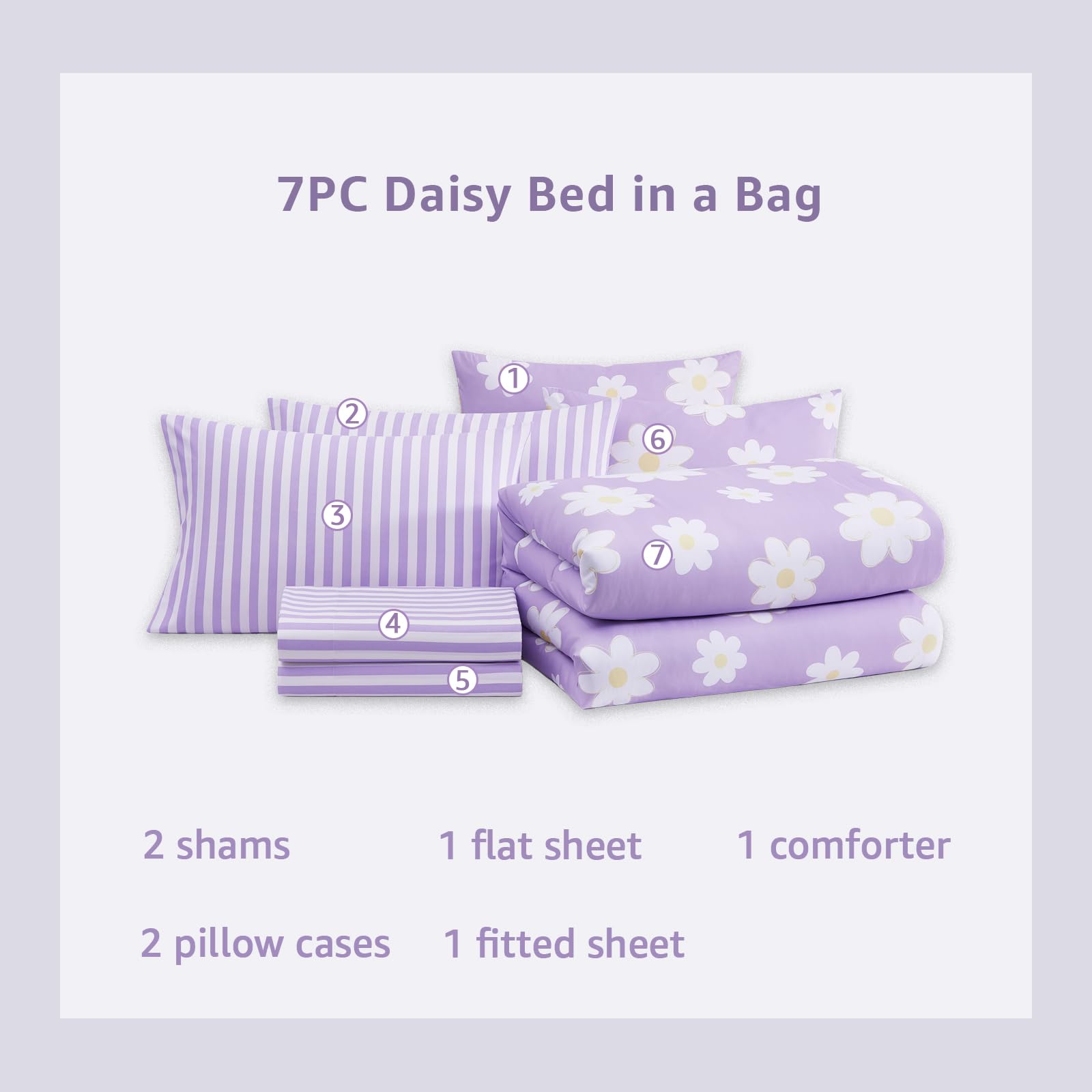 AMBERSPACE pillowcase 20x30 close-up with easy bedtime use