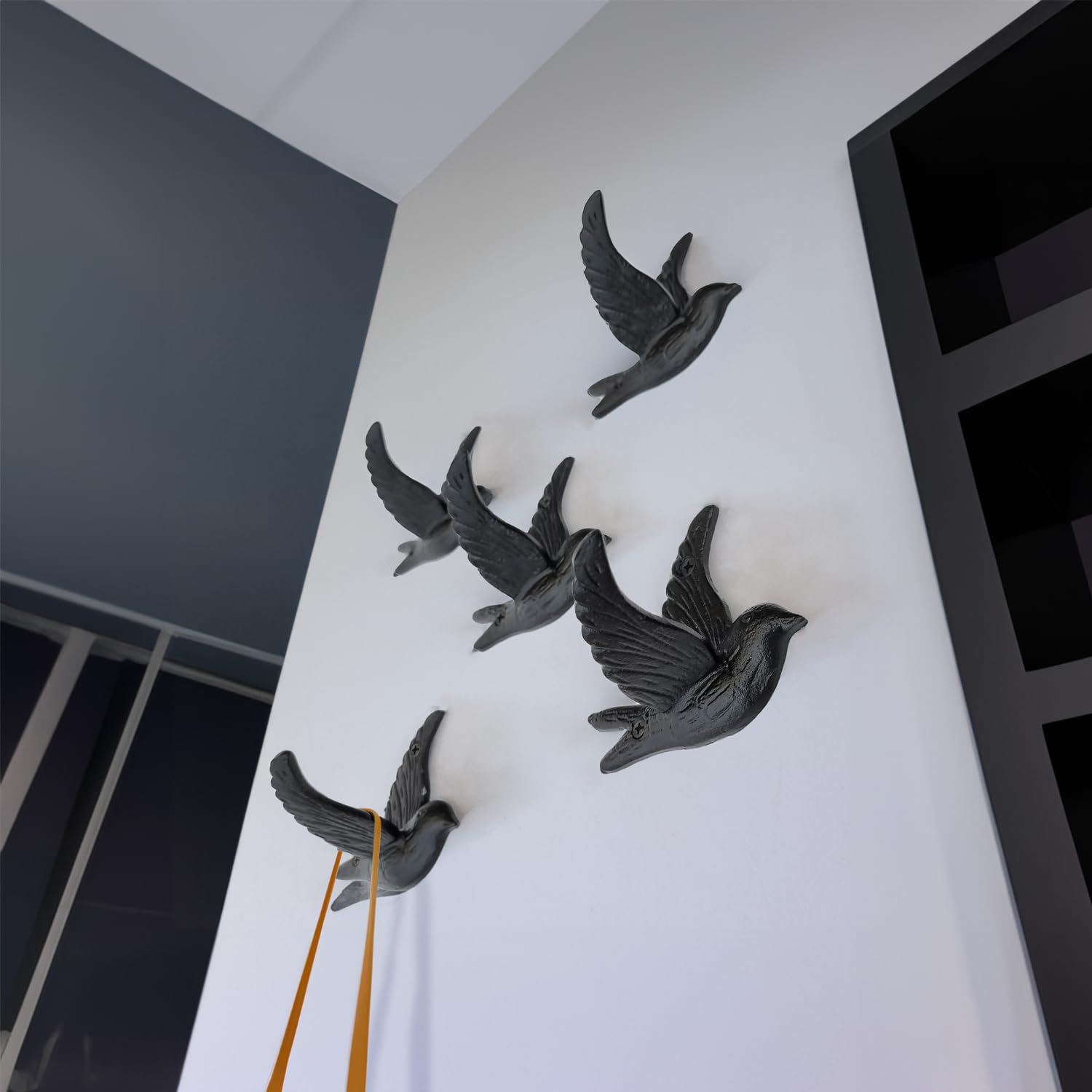 Ambipolar gull design coat hook iron cast adding rustic charm to walls