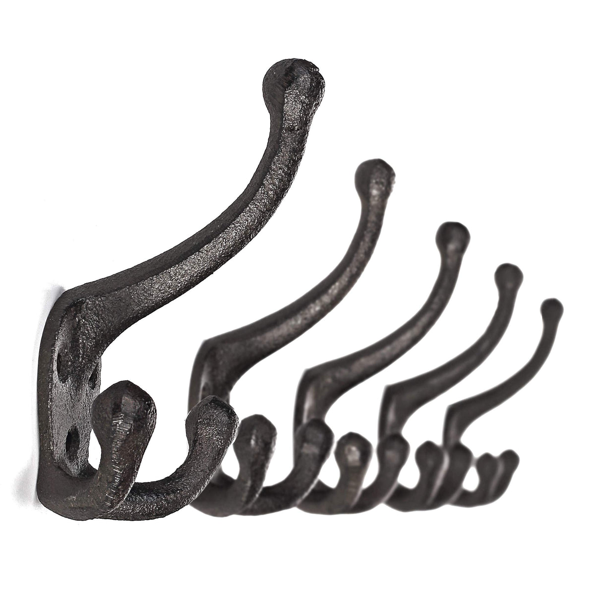 Ambipolar TriLeg coat hook wall mounted with triple-prong design for sturdy entryway organization.