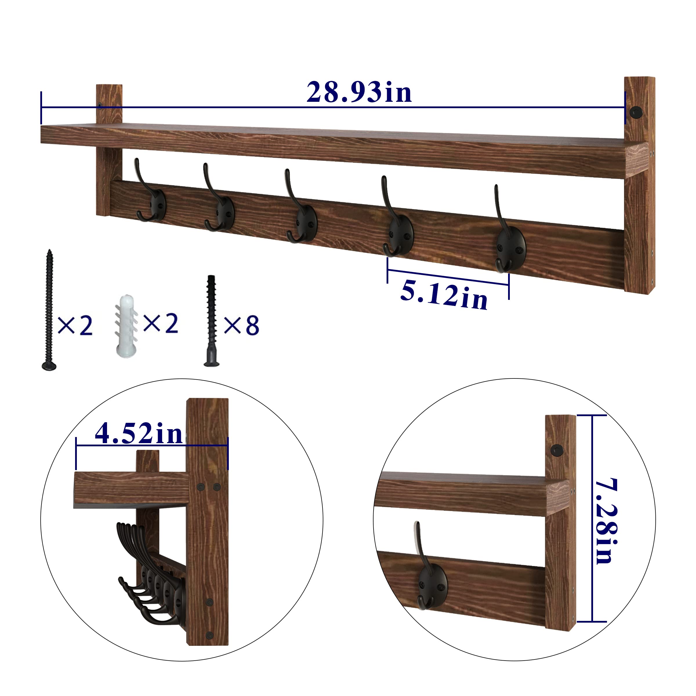 DIY installation with AMBIRD screws and anchors kit