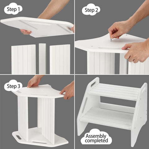 AMBIRD step stool assembly instructions included for quick setup.