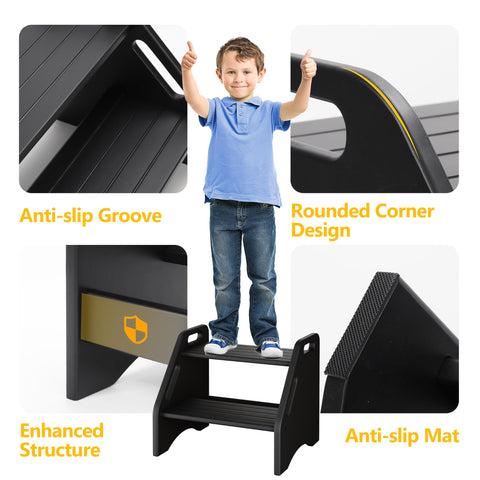 AMBIRD step stool with non-slip pads ensuring stable footing.
