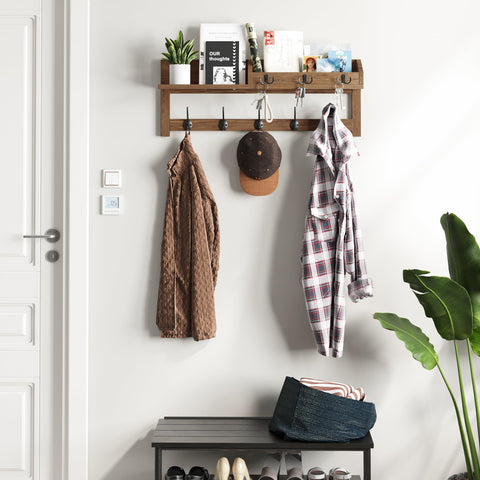 AMBIRD wall mount coat rack assembly kit for easy DIY installation.