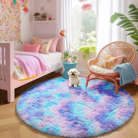 Amdrebio easy-clean rug designed for quick spot cleaning and care