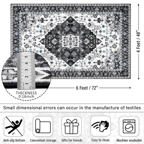 Amearea kids room play area rug creates a safe inviting space