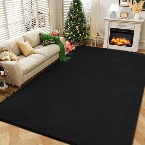 Amearea vacuum-packed delivery rug may need flattening to restore fluff.