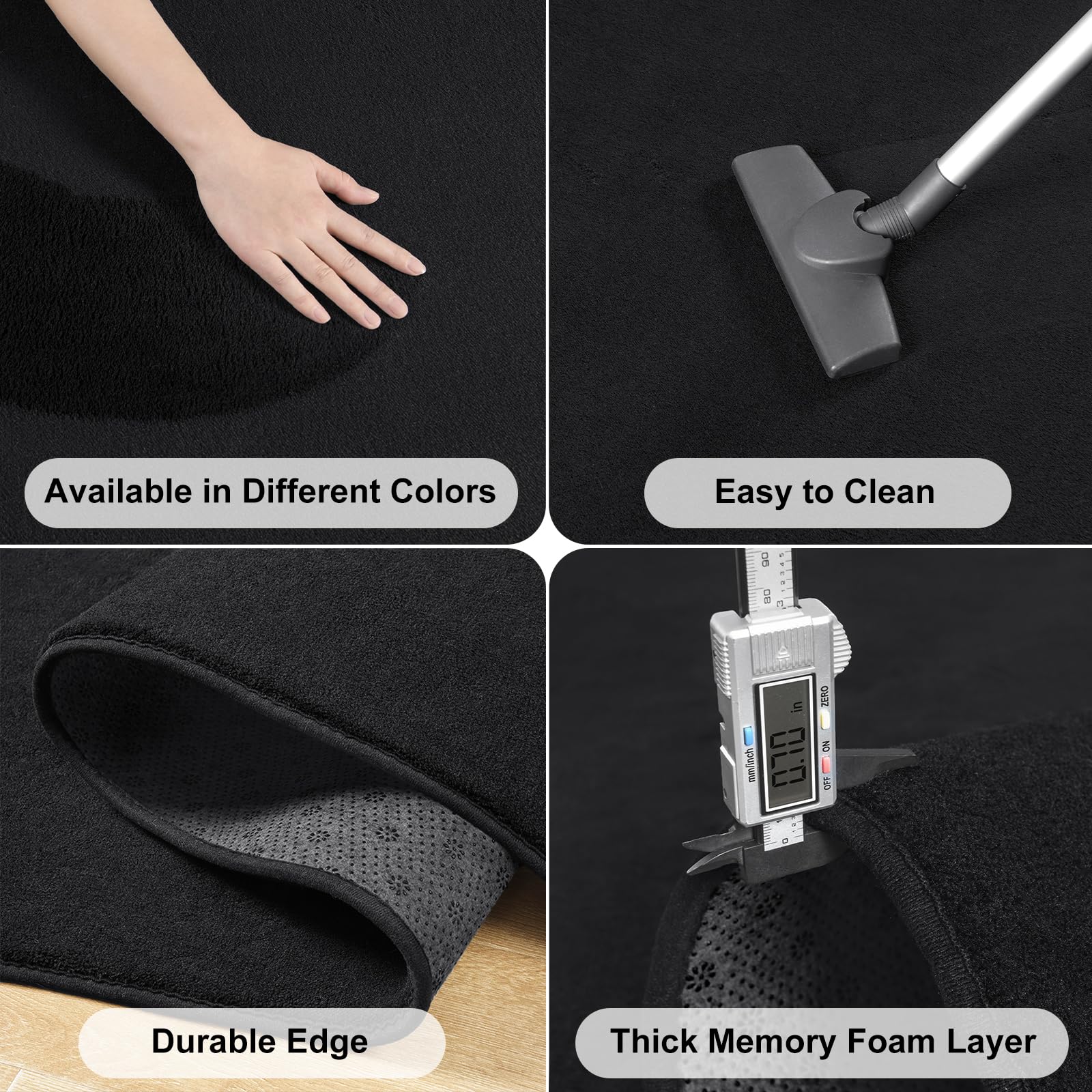 Amearea washable indoor rug keeps dorm rooms looking fresh.