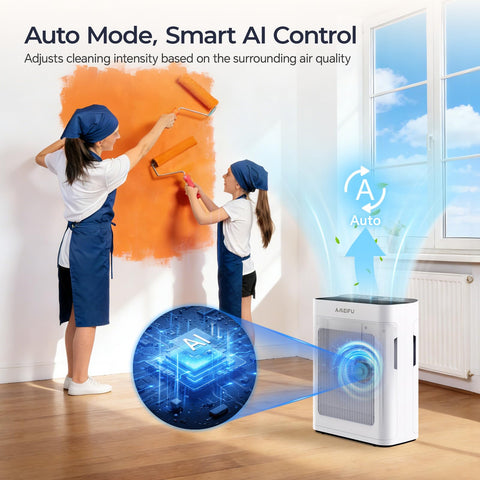 AMEIFU compact design fits into living rooms and bedrooms
