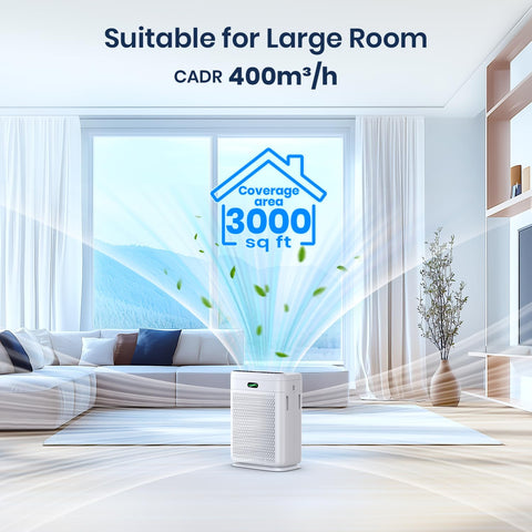 AMEIFU H13 HEPA filter captures ultra-fine particles for fresher air