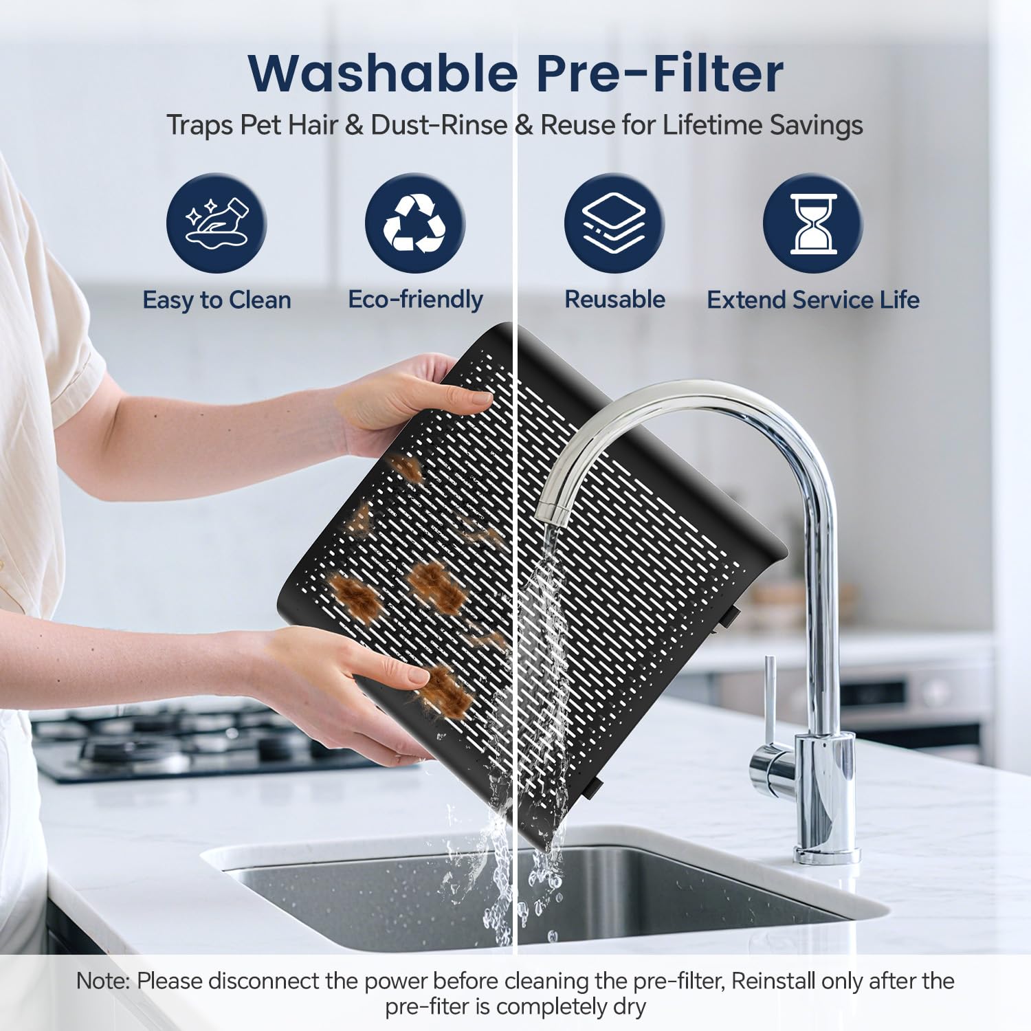 AMEIFU filtration targets ultra-fine particles like pollen
