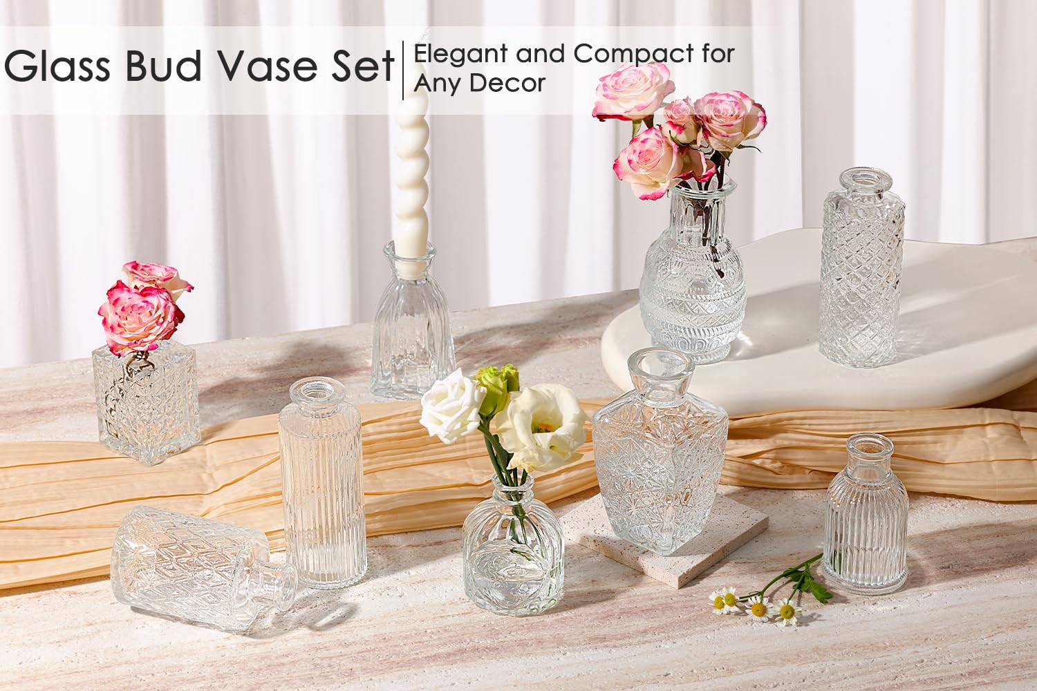 AmeLeis pearl cotton protected packaging safeguards vases in transit.