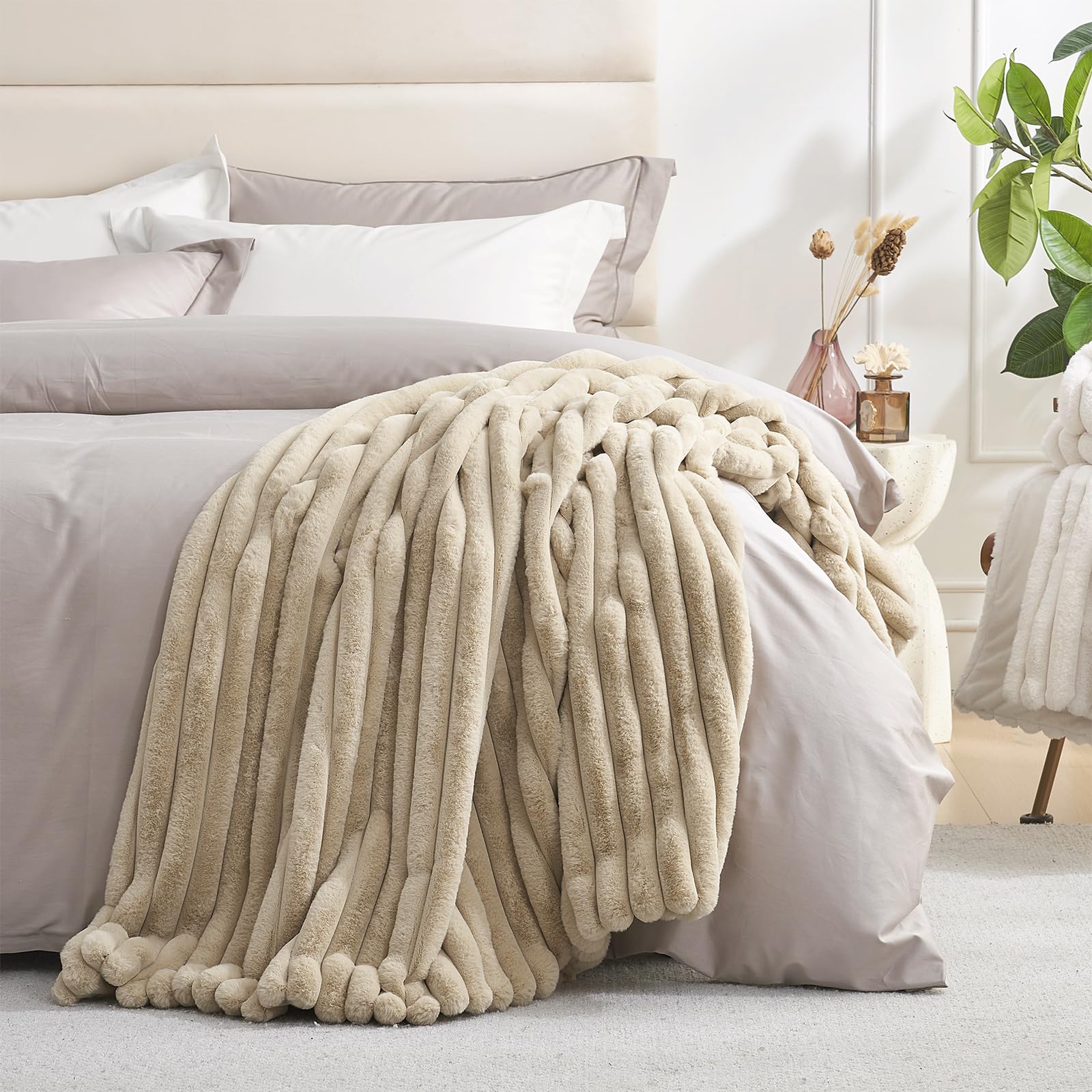 Amélie Home jacquard stripe decor enhances modern living spaces.