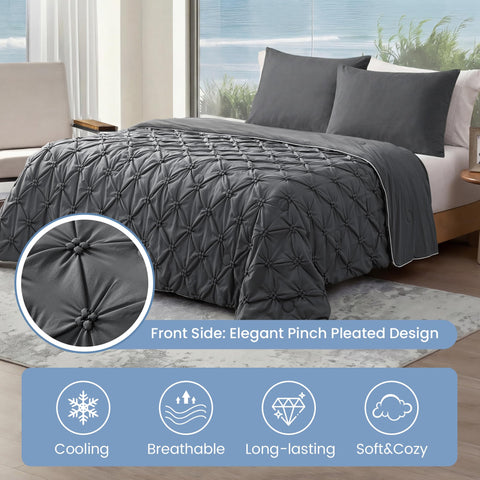 Amélie Home Japanese cooling technology delivers instant cool-to-touch feel for hot sleepers.