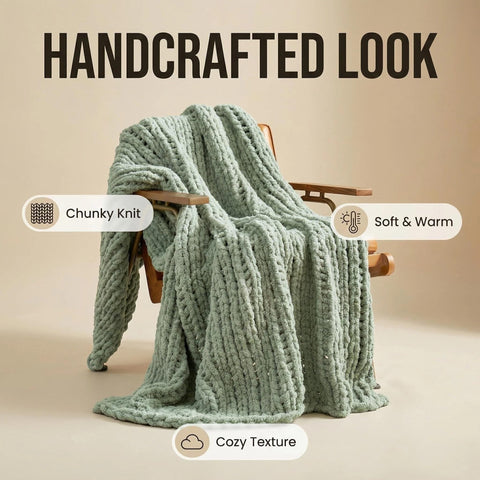Amélie Home sage green colorway complements modern decor.