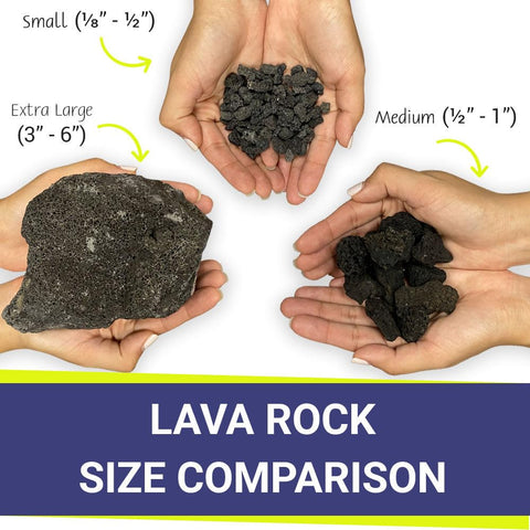 American Fireglass lava rock texture closeup shows porous surface ideal for drainage