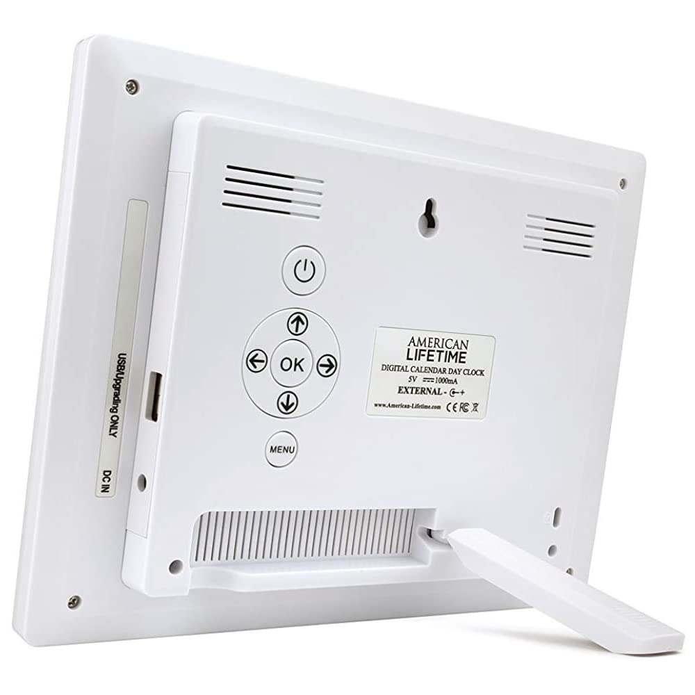 American Lifetime Day Clock with large digits display for easy reading.