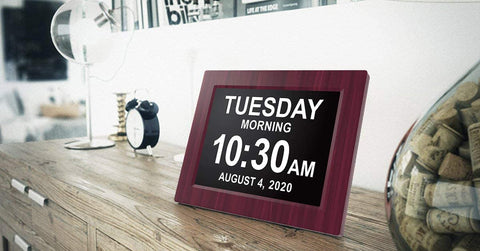 American Lifetime Day Clock multilingual support and time formats for diverse users.