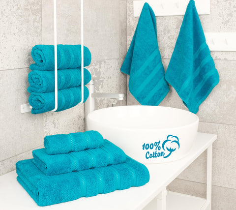 American Soft Linen bath towel 27x54 inches is soft and absorbent.